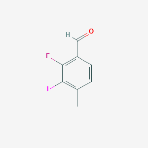2-Fluoro-3-iodo-4-methylbenzaldehyde