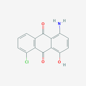 1-Amino-5-chloro-4-hydroxyanthraquinone