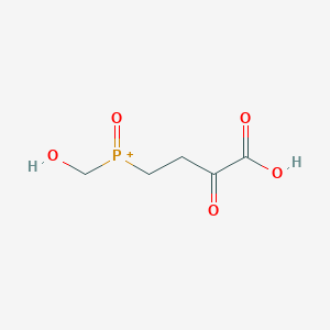 (3-Carboxy-3-oxopropyl)(hydroxymethyl)oxophosphanium