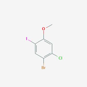 1-Bromo-2-chloro-5-iodo-4-methoxybenzene