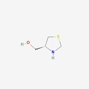 molecular formula C4H9NOS B8720441 (4R)-1,3-thiazolidin-4-ylmethanol 