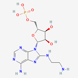 8-[(2-Aminoethyl)amino]adenosine 5'-(dihydrogen phosphate)