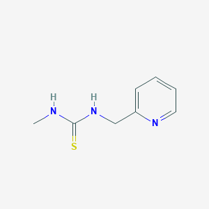 N-Methyl-N'-[(pyridin-2-yl)methyl]thiourea