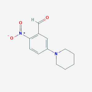 2-Nitro-5-piperidinobenzaldehyde