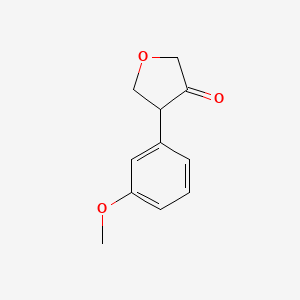 3(2H)-Furanone, dihydro-4-(3-methoxyphenyl)-