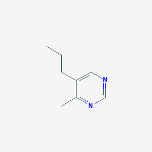 molecular formula C8H12N2 B8720805 4-Methyl-5-propylpyrimidine 