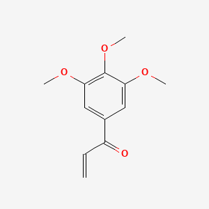 molecular formula C12H14O4 B8720829 1-(3,4,5-trimethoxyphenyl)prop-2-en-1-one CAS No. 106331-50-4