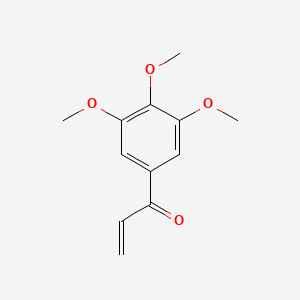 molecular formula C12H14O4 B8720829 2-Propen-1-one, 1-(3,4,5-trimethoxyphenyl)- CAS No. 106331-50-4