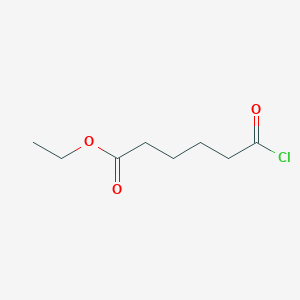 molecular formula C8H13ClO3 B087209 Ethyl 6-chloro-6-oxohexanoate CAS No. 1071-71-2
