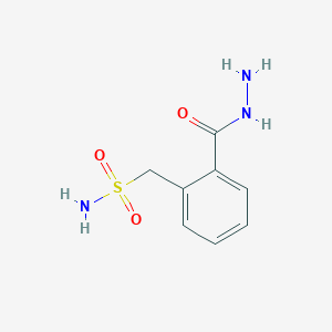 1-[2-(Hydrazinecarbonyl)phenyl]methanesulfonamide