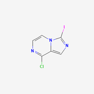 8-Chloro-3-iodo-imidazo[1,5-a]pyrazine