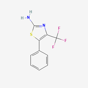 2-Amino-5-phenyl-4-(trifluoromethyl)thiazole