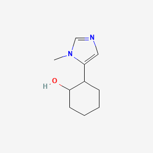 2-(1-Methyl-1H-imidazol-5-yl)cyclohexanol