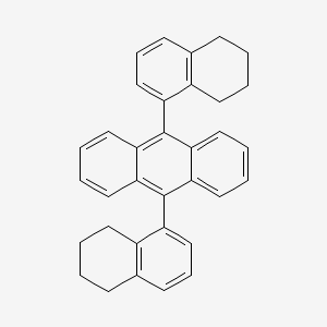 9,10-Di(5,6,7,8-tetrahydronaphthalen-1-yl)anthracene