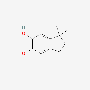 6-Methoxy-3,3-dimethylindan-5-ol