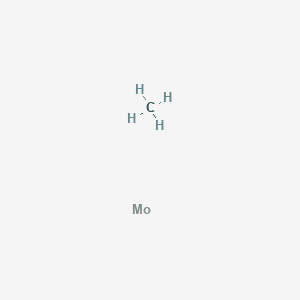 molecular formula CH4Mo B087211 Molybdenum carbide (MoC) CAS No. 12627-57-5
