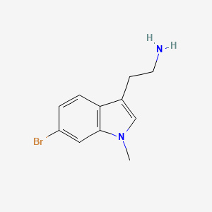 2-(6-bromo-1-methyl-1H-indol-3-yl)ethanamine