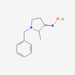 N-(1-benzyl-2-methylpyrrolidin-3-ylidene)hydroxylamine