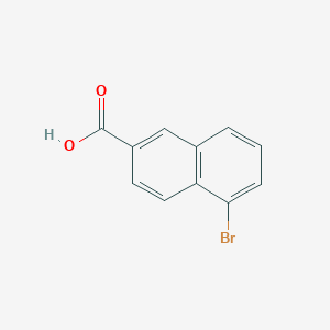 molecular formula C11H7BrO2 B087213 5-溴-2-萘甲酸 CAS No. 1013-83-8