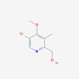 (5-Bromo-4-methoxy-3-methylpyridin-2-YL)methanol