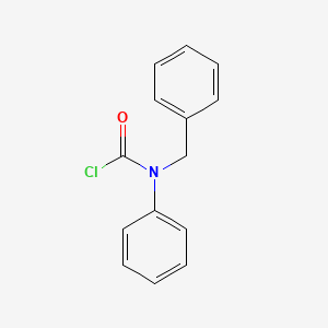 molecular formula C14H12ClNO B8721343 Benzylphenylcarbamyl chloride CAS No. 108749-74-2
