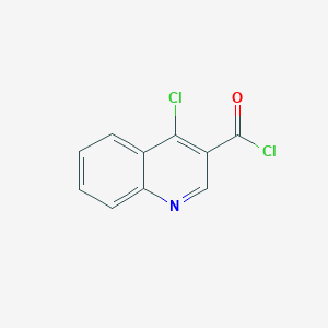 4-Chloroquinoline-3-carbonyl chloride