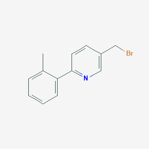5-(Bromomethyl)-2-(o-tolyl)pyridine