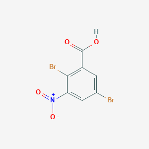 2,5-dibromo-3-nitrobenzoic Acid