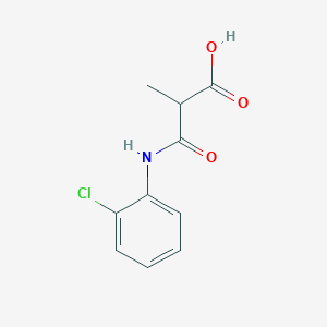 3-(2-Chlorophenylamino)-2-methyl-3-oxopropanoic acid