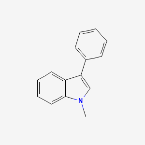 molecular formula C15H13N B8721769 1-Methyl-3-phenylindole CAS No. 30020-98-5