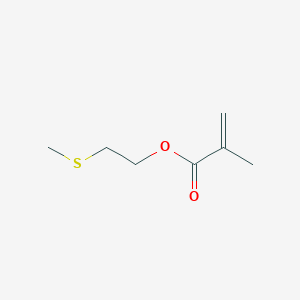 molecular formula C7H12O2S B087219 2-(Methylthio)ethyl methacrylate CAS No. 14216-23-0