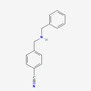4-[(Benzylamino)methyl]benzonitrile