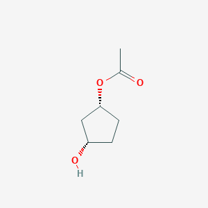 (-)-cis-3-Acetoxy-cyclopentanol