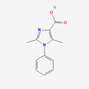 2,5-dimethyl-1-phenyl-1H-imidazole-4-carboxylic acid