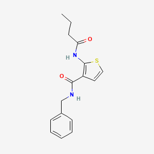 N-Benzyl-2-butanamidothiophene-3-carboxamide