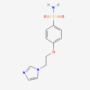 1-[2-(4-Sulphamoylphenoxy)ethyl]imidazole