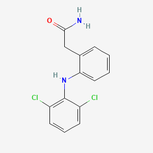2-[2-(2,6-Dichloroanilino)phenyl]acetamide