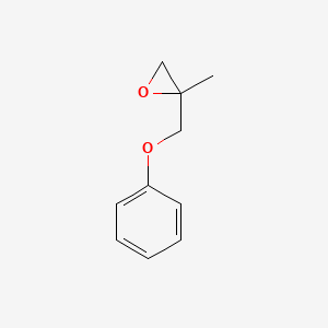 molecular formula C10H12O2 B8722026 2-methyl-2-(phenoxymethyl)oxirane 