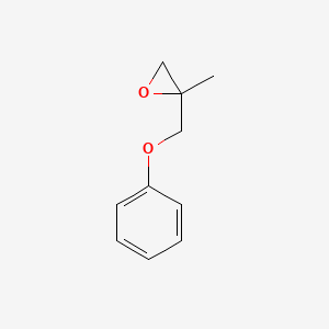 molecular formula C10H12O2 B8722026 1,2-Epoxy-2-methyl-3-phenoxypropane 
