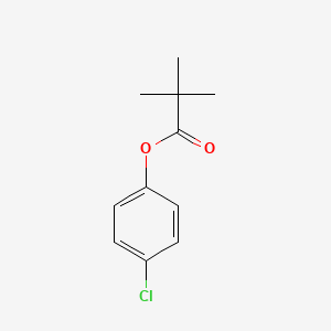 2,2-Dimethylpropanoic acid, 4-chlorophenyl ester