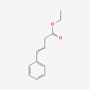 molecular formula C12H14O2 B8722097 Ethyl 4-phenyl-3-butenoate CAS No. 5629-57-2