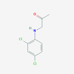 1-(2,4-Dichloroanilino)propan-2-one
