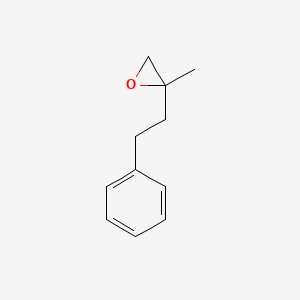 molecular formula C11H14O B8722146 2-Methyl-2-phenethyloxirane 