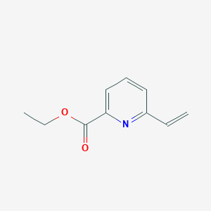molecular formula C10H11NO2 B8722185 Ethyl 6-vinylpicolinate 
