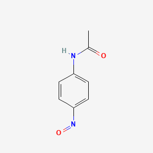 molecular formula C8H8N2O2 B8722310 N-(4-nitrosophenyl)acetamide CAS No. 67661-55-6
