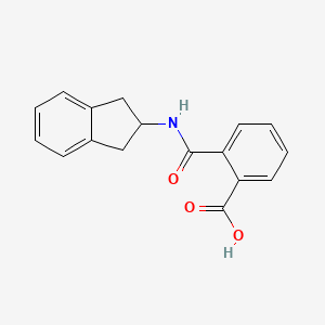 2-[(2,3-dihydro-1H-inden-2-ylamino)carbonyl]benzoic acid