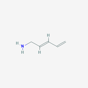 molecular formula C5H9N B8722496 penta-2,4-dien-1-amine 