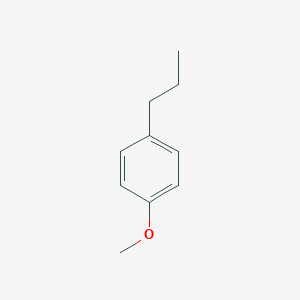 molecular formula C10H14O B087226 1-Methoxy-4-propylbenzene CAS No. 104-45-0