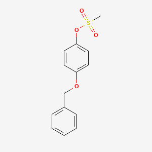 4-(Benzyloxy)phenyl methanesulfonate