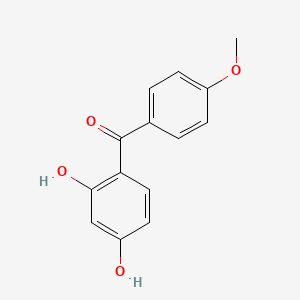 B8722666 (2,4-Dihydroxyphenyl)(4-methoxyphenyl)methanone CAS No. 5298-27-1